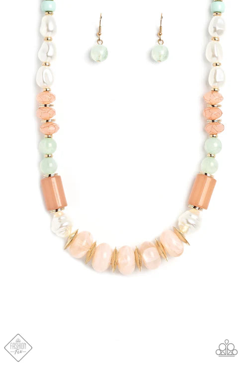 Paparazzi - A SHEEN Slate - Multi Necklace
