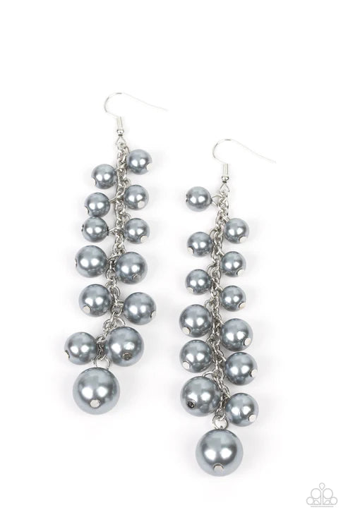 Paparazzi - Atlantic Affair - Silver Earrings