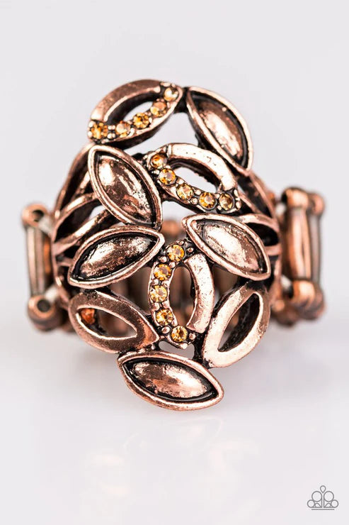 Paparazzi - Autumn Awe - Copper Ring