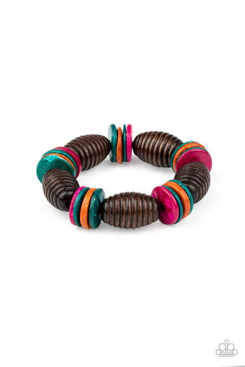Paparazzi - Caribbean Castaway - Multi Bracelet