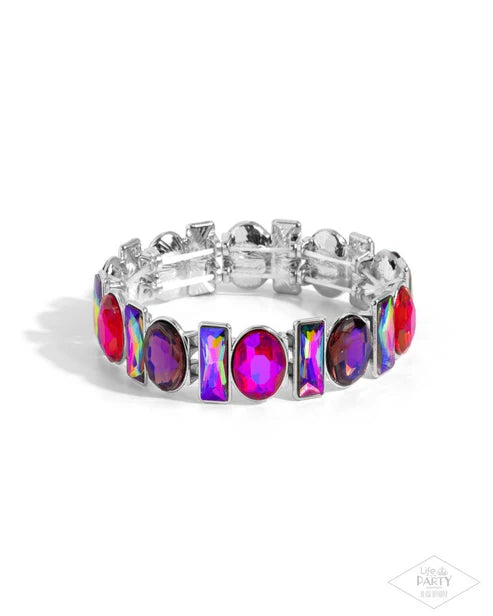 Paparazzi - Complimentary Couture - Pink Bracelet