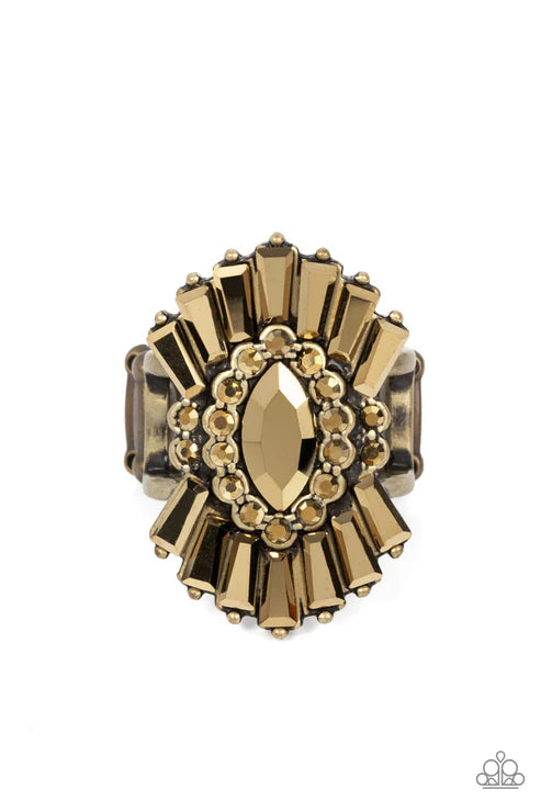 Paparazzi - Daringly Deco - Brass Ring