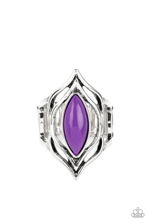 Paparazzi - Fearless Fluorescence - Purple Ring