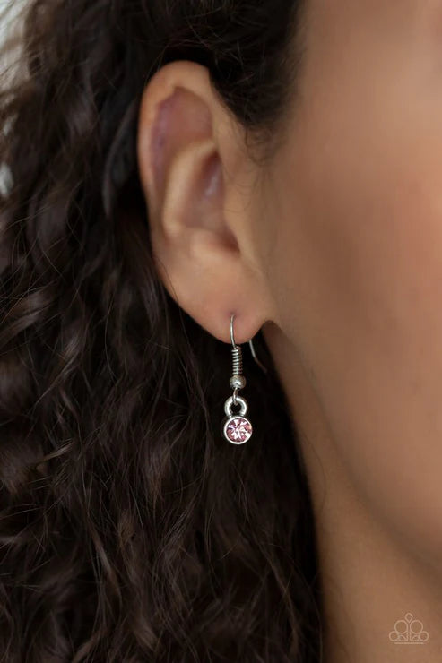 Paparazzi - Flirtatiously Flashy - Pink Necklace
