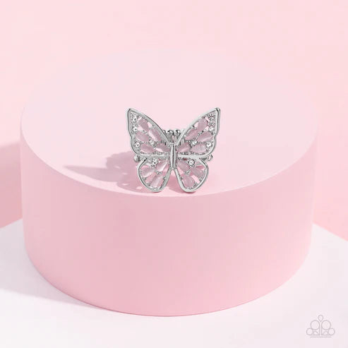 Paparazzi - Flying Fashionista - Pink Ring
