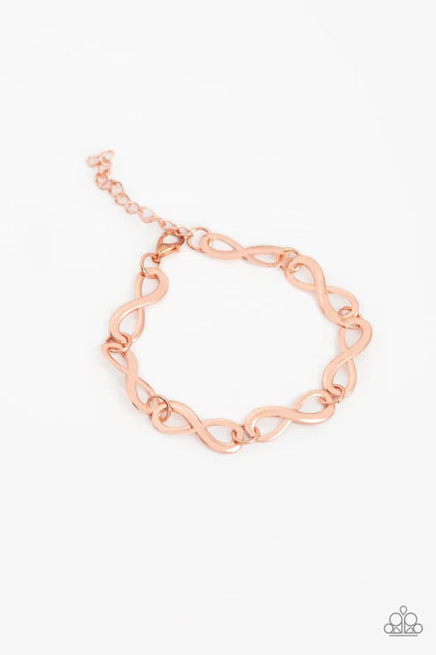 Paparazzi - Give Me Time - Copper Bracelet