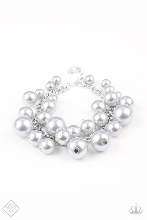 Paparazzi - GLAM The Expense! - Silver Bracelet
