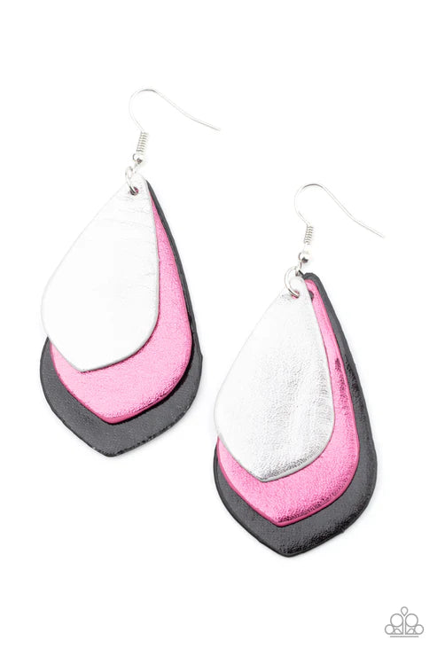 Paparazzi - GLISTEN Up! - Multi Earrings