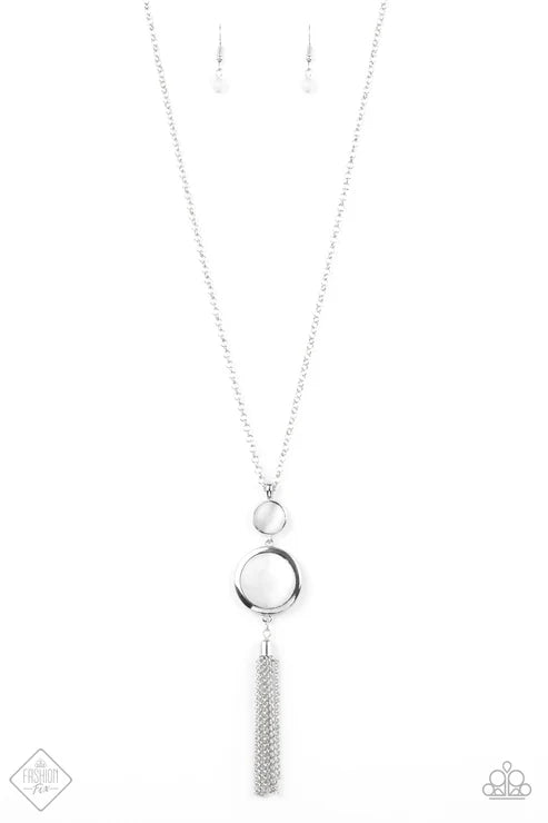 Paparazzi - Have Some Common SENSEI - White Necklace