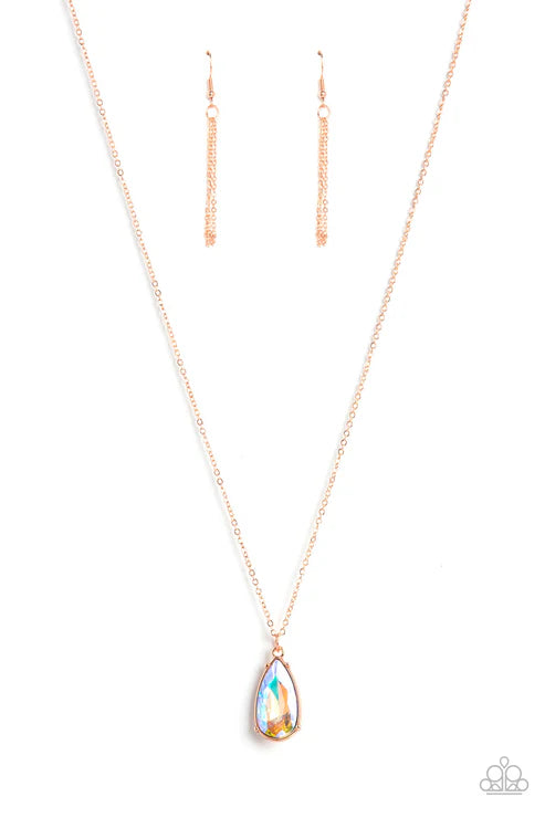 Paparazzi - Interstellar Royal - Copper Necklace