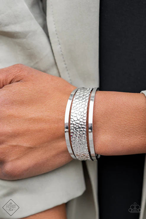 Paparazzi - Jungle Jingle - Silver Bracelet