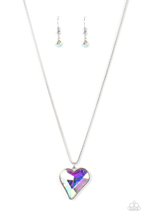 Paparazzi - Lockdown My Heart - Multi Necklace