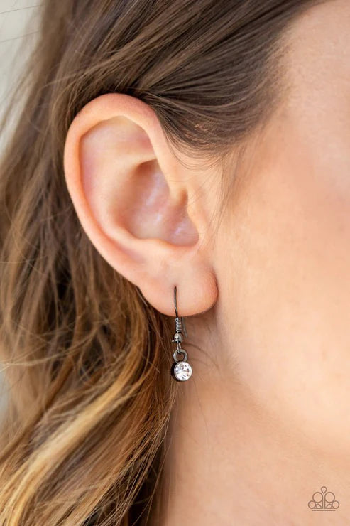 Paparazzi - Make The World Sparkle - Black Necklace