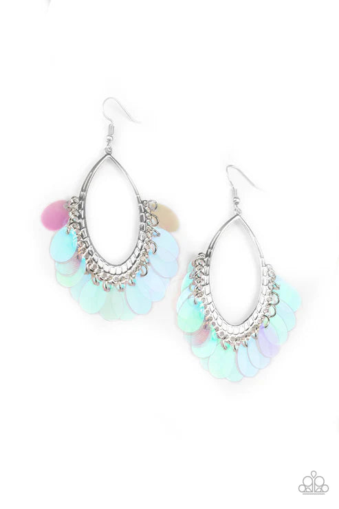 Paparazzi - Mermaid Magic - Multi Earrings