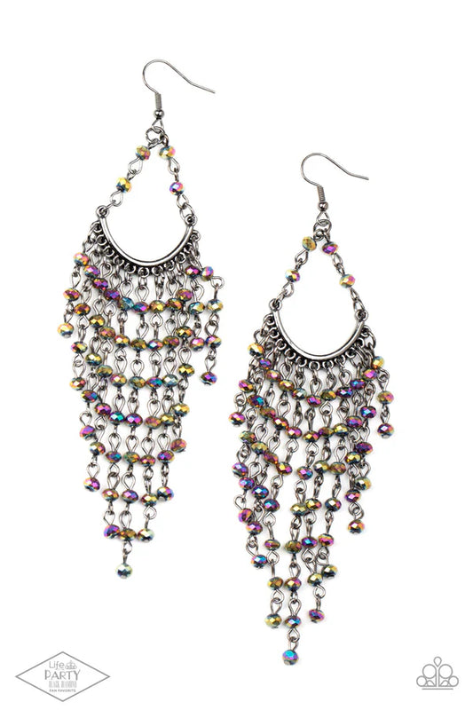 Paparazzi - Metro Confetti - Multi Earrings