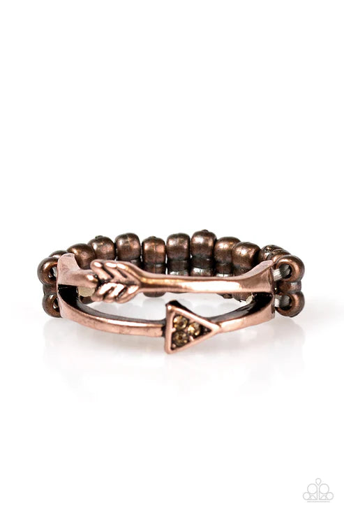 Paparazzi - My Aim Is True - Copper Ring