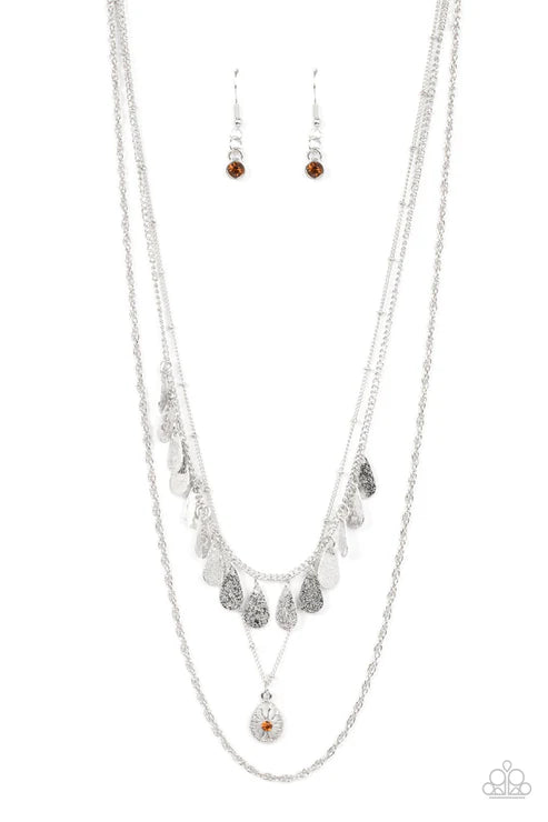 Paparazzi - Prairie Dream - Brown Necklace