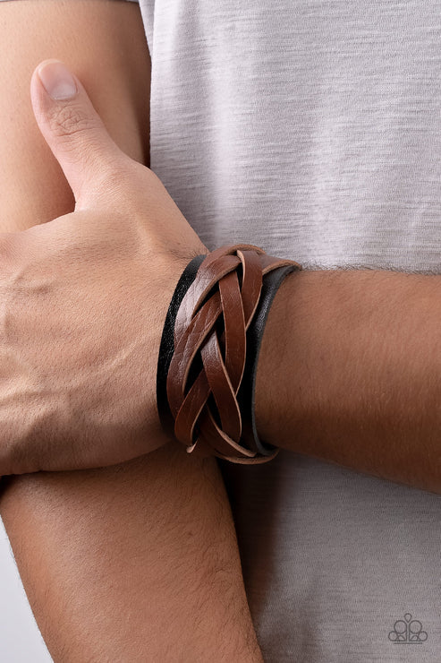 Paparazzi - Rein it in - Black Bracelet