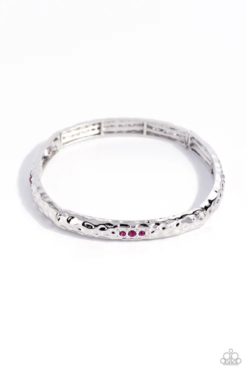 Paparazzi - Reinvented Refinement - Pink Bracelet