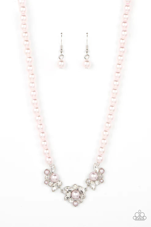Paparazzi - Royal Renditions - Pink Necklace