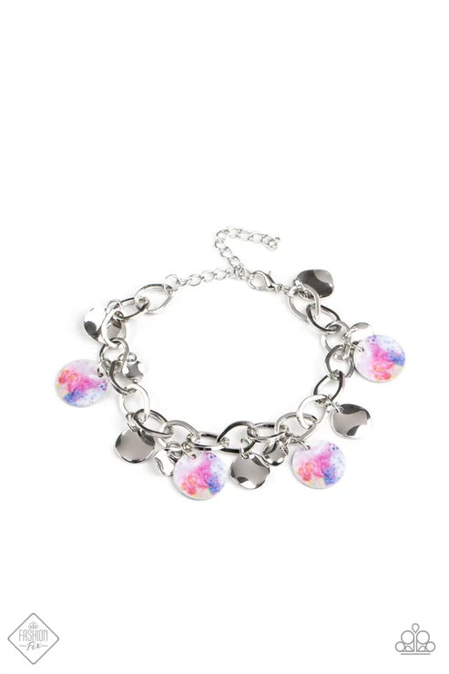 Paparazzi - Teasingly Tie Dye - Multi Bracelet