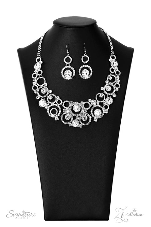 Paparazzi - The Jennifer - White Necklace Zi Collection