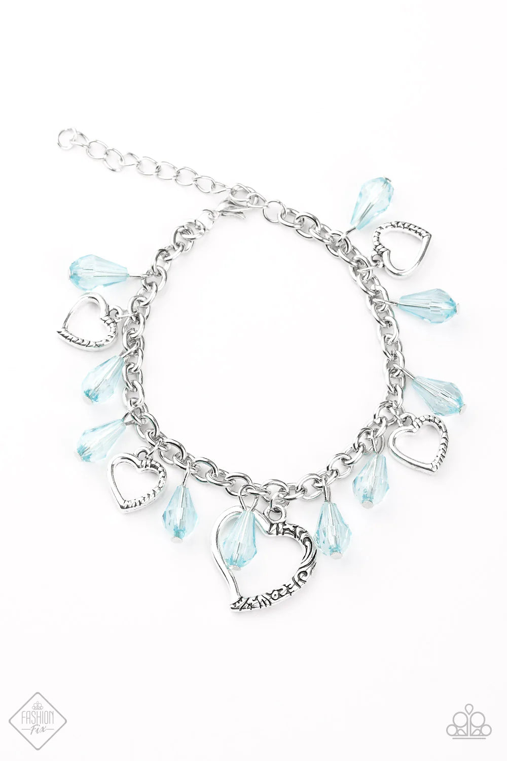 Paparazzi - Tune My Heart - Blue Bracelet
