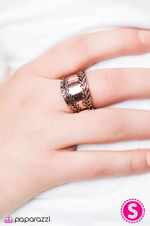 Paparazzi - Zen Garden - Copper Ring