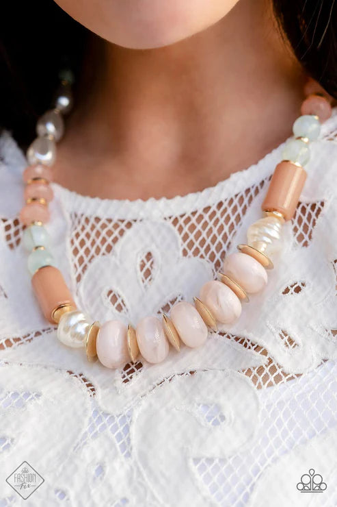Paparazzi - A SHEEN Slate - Multi Necklace
