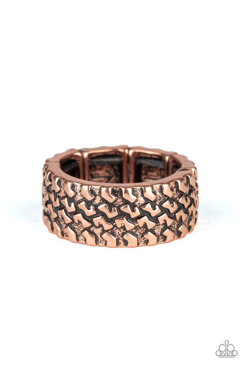 Paparazzi - All Wheel Drive - Copper Ring