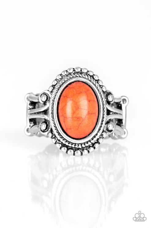Paparazzi - All the World's a STAGECOACH - Orange Ring