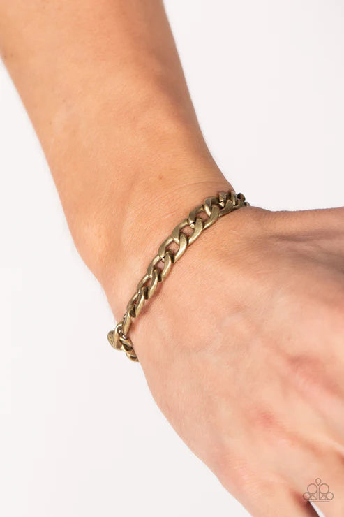 Paparazzi - Alternative Anthem - Brass Bracelet