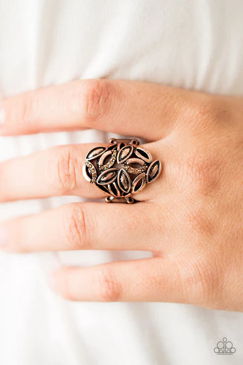 Paparazzi - Autumn Awe - Copper Ring