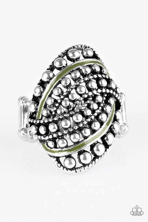 Paparazzi - Battle Ready - Green Ring