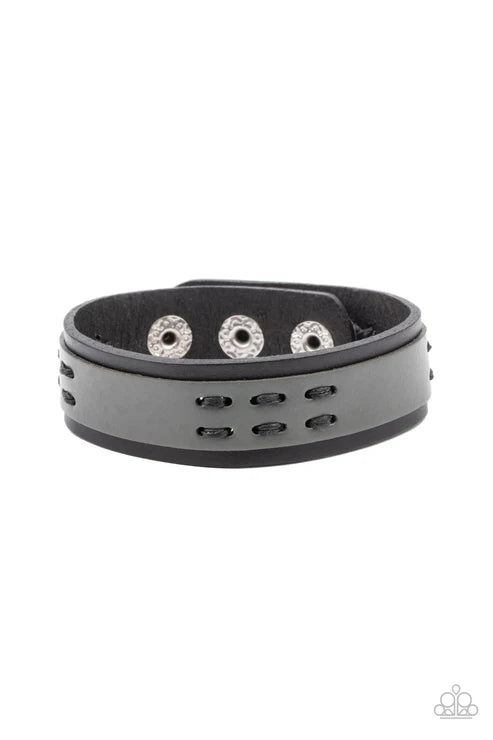 Paparazzi - Blaze a Trail - Black Bracelet