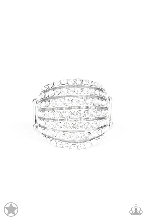 Paparazzi - Blinding Brilliance - White Ring