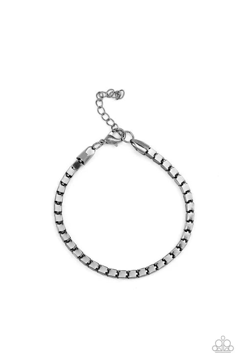 Paparazzi - Boxing Champ - Black Bracelet