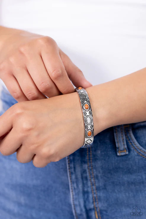Paparazzi - Cactus Canopy  - Brown Bracelet