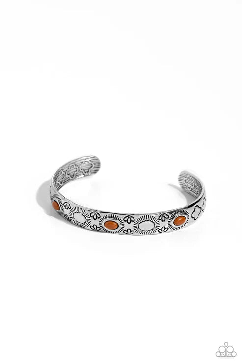 Paparazzi - Cactus Canopy  - Brown Bracelet