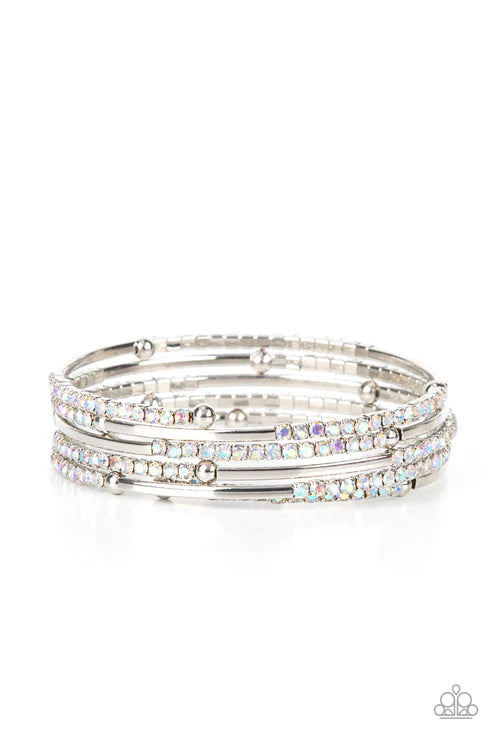 Paparazzi - Camera Shy Simmer - Multi Bracelet