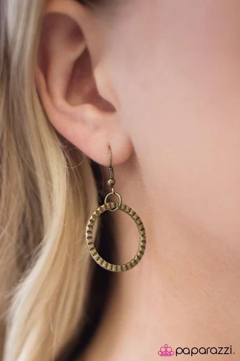 Paparazzi - Care To Join Us? - Brass Necklace