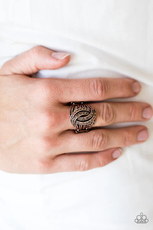Paparazzi - Cut and RUNWAY - Copper Ring