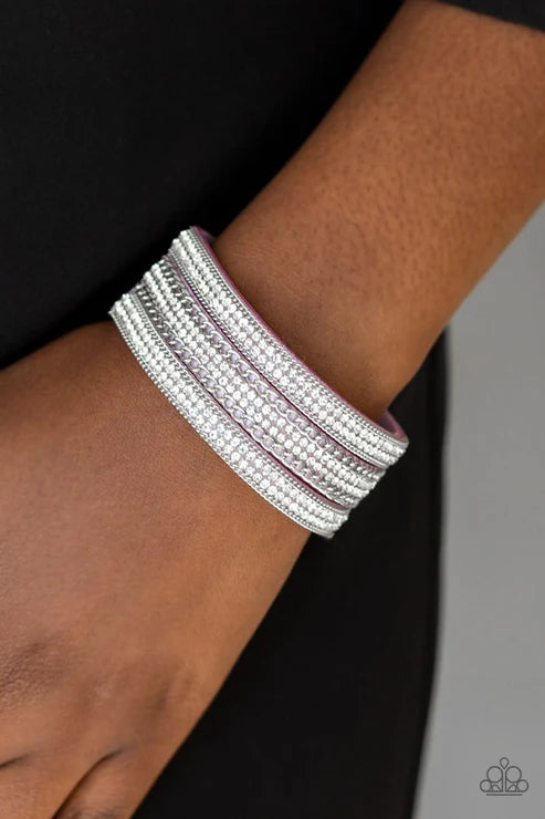 Paparazzi - Dangerously Drama Queen - Purple Bracelet