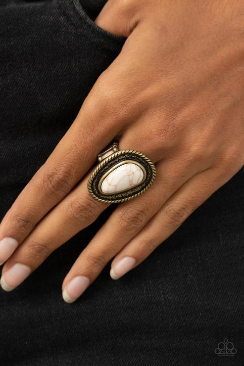 Paparazzi - Downtown Desertscape - Brass Ring