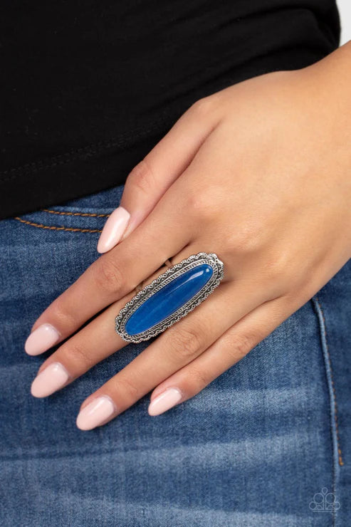 Paparazzi - Eco Equinox - Blue Ring
