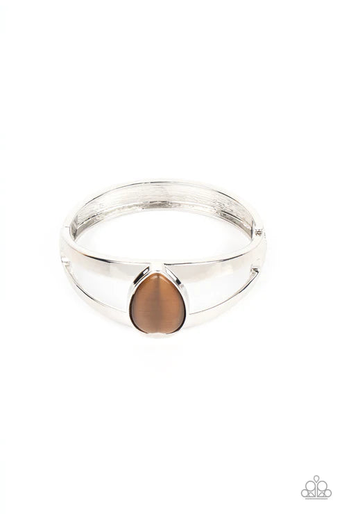 Paparazzi - Enhanced Enchantment  - Brown Bracelet