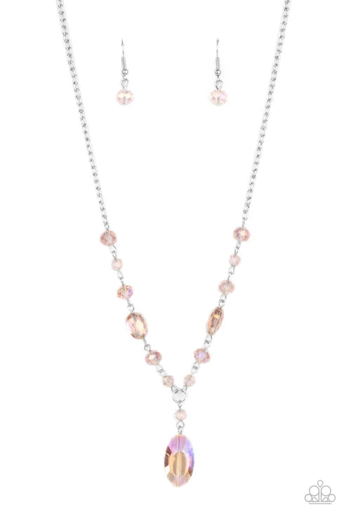 Paparazzi - Fashionista Week - Pink Necklace