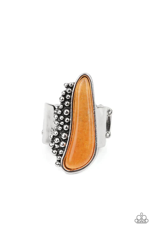 Paparazzi - Gemstone Guide - Orange Ring