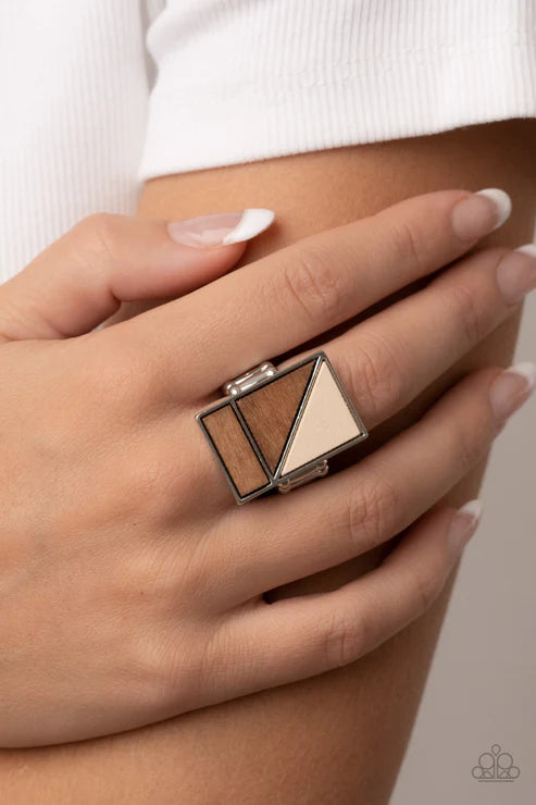 Paparazzi - Happily Evergreen After - Brown Ring