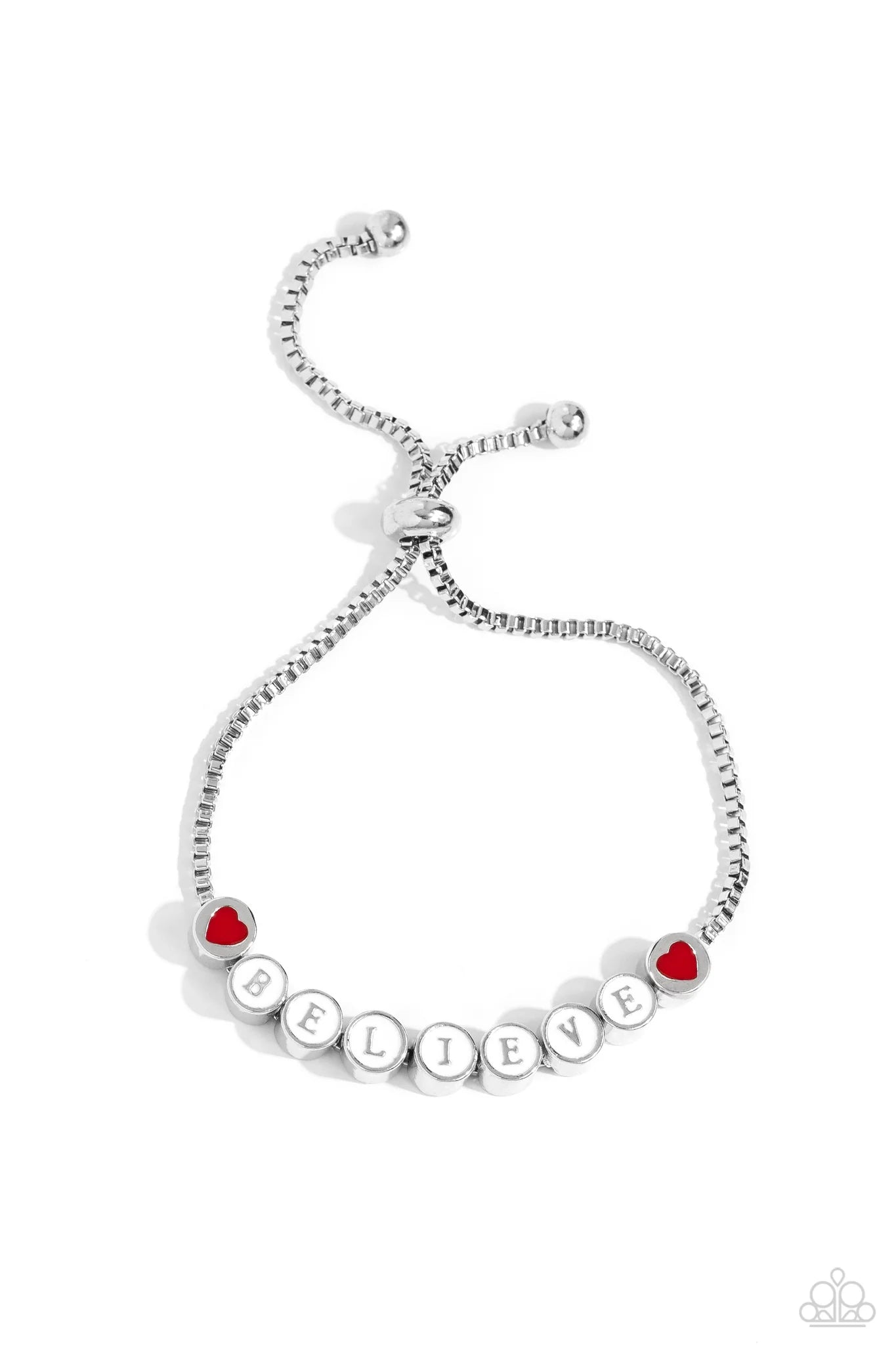 Paparazzi - I Can't Believe It! - White Bracelet